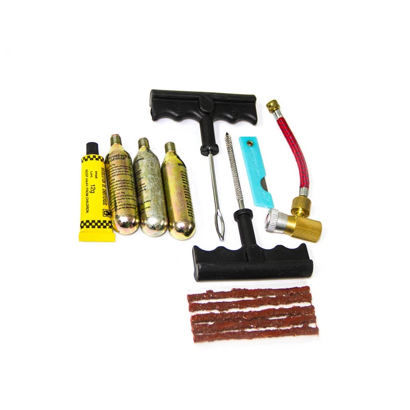 Kit de reparo de pneus de motocicleta